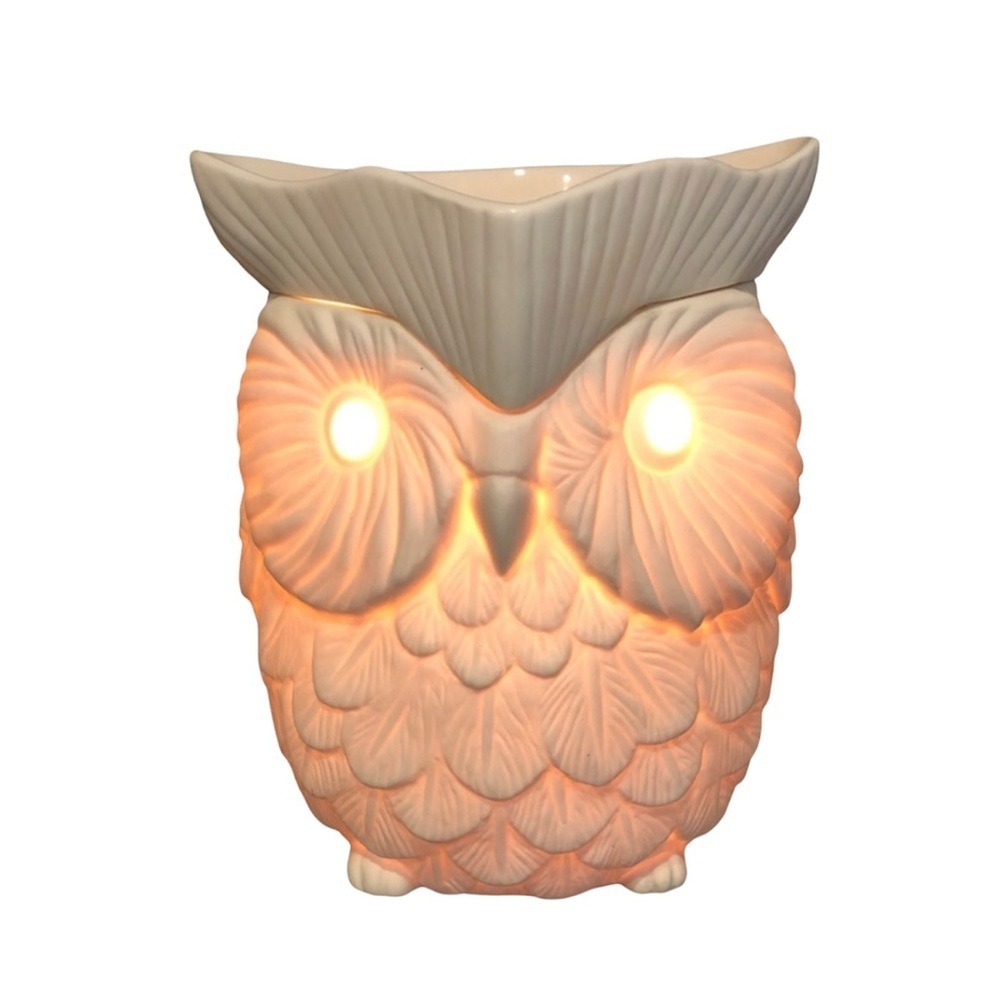 Scentsy Warmer Owl Whoot Premium Full Size‎ for Melting Wax Halloween Decoration